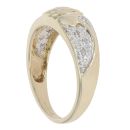 9ct Yellow Gold 0.10ct Diamond Rennie Mac Ring
