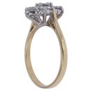 18ct Yellow Gold 1.20ct Brilliant Cut Diamond Cluster Ring
