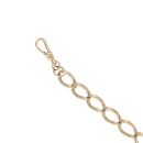 9ct Yellow Gold Curb Bracelet 9"