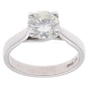 Platinum 1.15ct Brilliant Cut Diamond Solitaire Ring