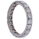 14ct White Gold 2.50ct Diamond Full Eternity Ring
