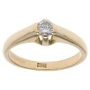 18ct Yellow Gold 0.50ct Diamond Solitaire Ring