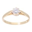 18ct Yellow Gold 0.35ct Diamond Solitaire Ring