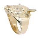 9ct Yellow Gold Bull Ring