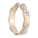 9ct Yellow Gold Tanzanite Dress Ring