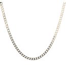 9ct Yellow Gold Square Curb Chain 28"