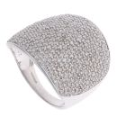 9ct White Gold 2ct Diamond Fancy Ring