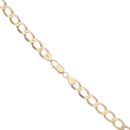 9ct Yellow Gold Curb Chain 22"