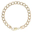 9ct Yellow Gold Curb Bracelet 8"