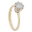 18ct Yellow Gold 1.00ct Brilliant Cut Diamond Solitaire Ring