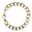 9ct Yellow Gold Curb Bracelet 8"