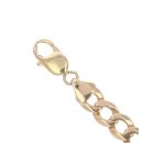 9ct Yellow Gold Curb Bracelet 9"