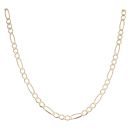 9ct Yellow Gold Figaro Chain 20"