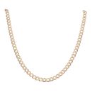 9ct Yellow Gold Curb Chain 22"
