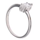 18ct White Gold 1.00ct Marquise Diamond Solitaire Ring
