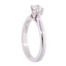 Platinum 0.40ct Diamond Solitaire Ring