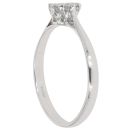 Platinum 0.50ct Transitional Cut Diamond Solitaire Ring