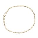 9ct Yellow Gold Anchor Bracelet 8"