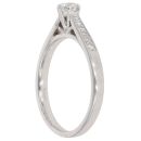 18ct White Gold 0.33ct Diamond Solitaire Ring