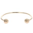 9ct Yellow Gold Plain Torque Bangle