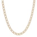 9ct Yellow Gold Double Curb Chain 20"