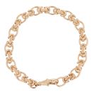 9ct Yellow Gold Byzantine Bracelet 8"