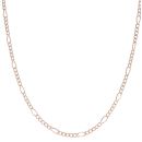 9ct Yellow Gold Figaro Chain 18"