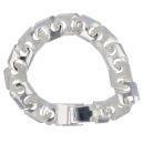 Silver Fancy Bracelet 8" By Icesia