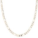 9ct Yellow Gold Figaro Chain 18"