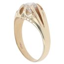 9ct Yellow Gold 1.00ct Diamond Signet Ring