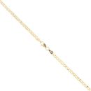 14ct Yellow Gold Double Curb Chain 20"