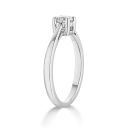 9ct White Gold 0.25ct Diamond Solitaire Ring