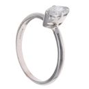 18ct White Gold 0.50ct Marquise Cut Diamond Solitaire Ring