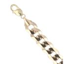 9ct Yellow Gold Curb Bracelet 8.5"