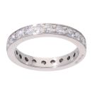 Platinum 1.10ct Diamond Full Eternity Ring
