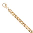 9ct Yellow Gold Fancy Bracelet 7.5"
