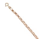 9ct Rose Gold Belcher Bracelet 7.5"
