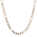 9ct Yellow Gold Figaro Chain 26"