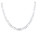 Silver Figaro Chain 20" by Icesia