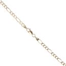 9ct Yellow Gold Figaro T-Bar Chain 20"