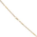 9ct Yellow Gold Fancy Link Chain 28"
