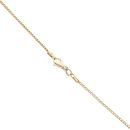 14ct Yellow Gold 0.20ct Diamond Drop Pendant and Chain 18"
