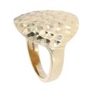 9ct Yellow Gold Circle Fancy Ring