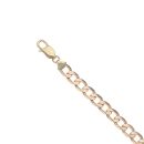 9ct Yellow Gold Curb Bracelet 8"