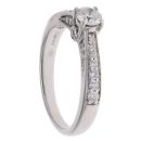 18ct White Gold 0.52ct Diamond Solitaire Ring