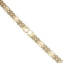 9ct Yellow Gold Fancy Chain 16"