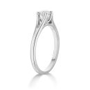9ct White Gold 0.25ct Diamond Solitaire Ring