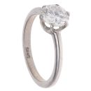 14ct White Gold 1.25ct Brilliant Cut Diamond Solitaire Ring
