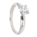 Platinum 1.00ct Diamond Solitaire Ring