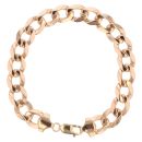 9ct Yellow Gold Curb Bracelet 9.5"